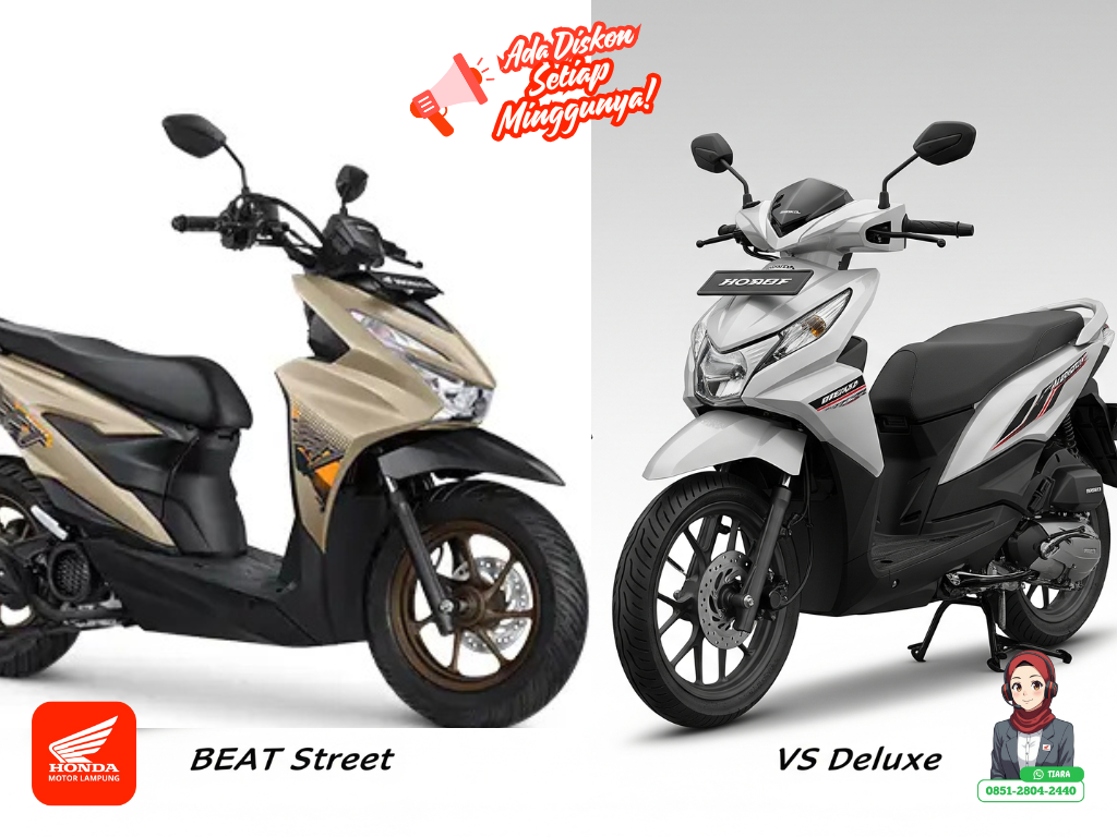Honda BeAT Street vs. BeAT Deluxe: Mana yang Cocok untuk Anda?