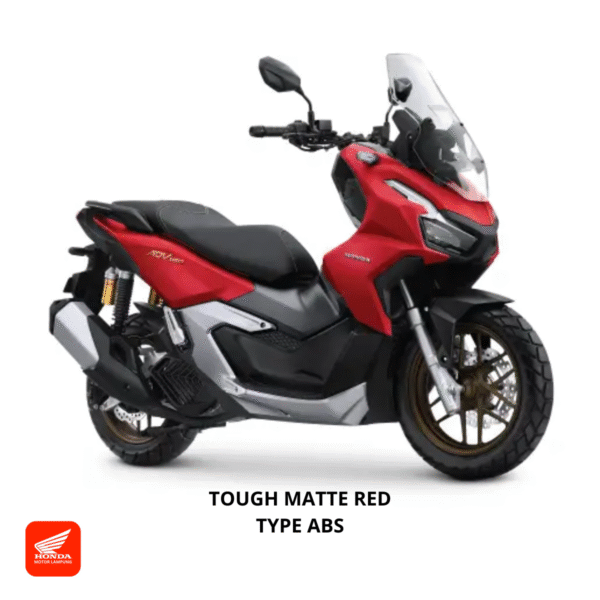 Honda ADV160 ABS warna tough matte red, dealer Motor Honda Lampung