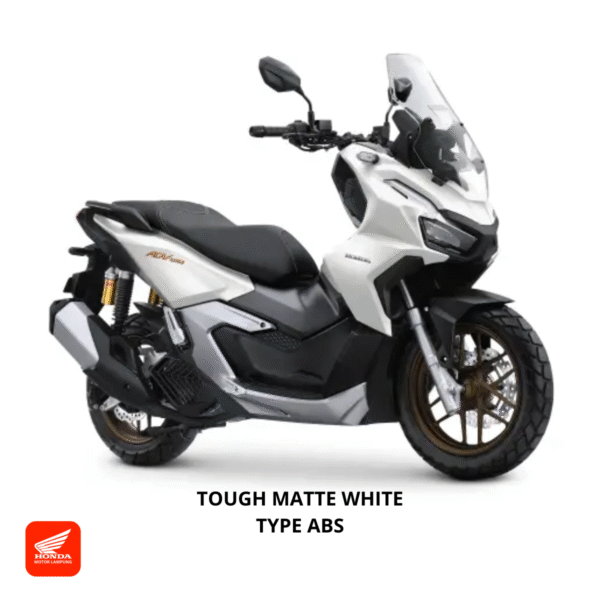 Honda ADV160 ABS warna tough matte white, dealer Motor Honda Lampung