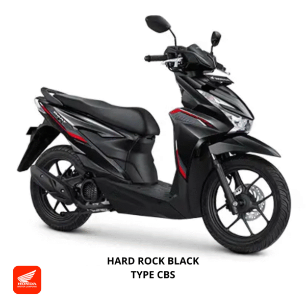 Honda BeAT CBS warna hard rock black, dealer motor Honda Lampung