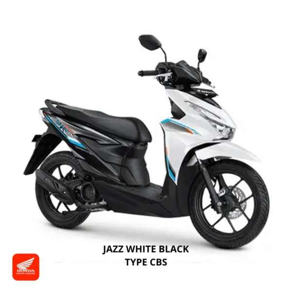Honda BeAT CBS warna jazz white black, dealer motor Honda Lampung