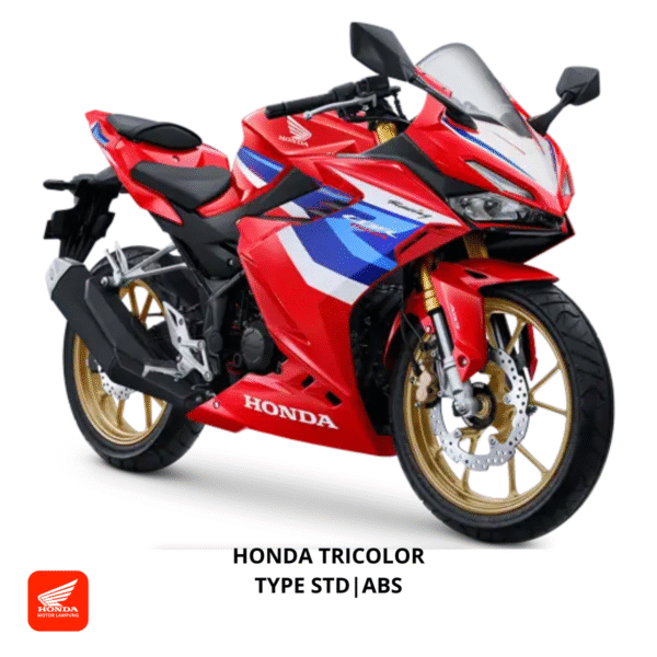 Honda CBR150R ABS|STD warna honda tricolor, dealer Motor Honda Lampung