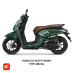 Honda Genio CBS-ISS warna fabulous matte green, dealer Motor Honda Lampung