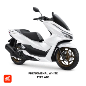 Honda PCX160 ABS warna phenomenal white, dealer Motor Honda Lampung