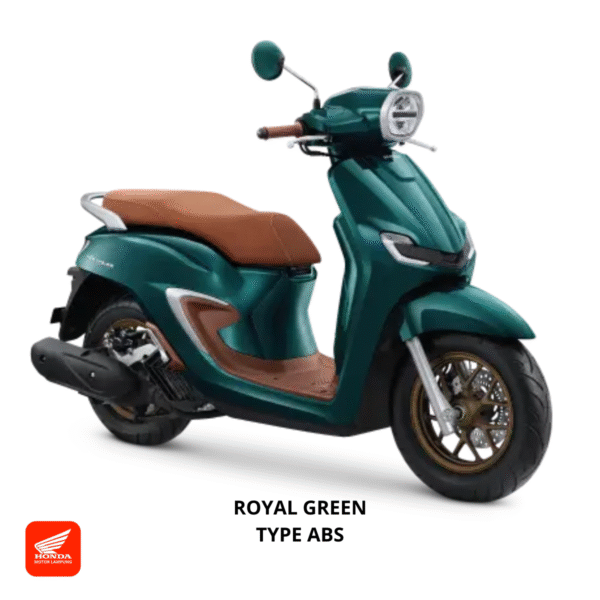 Honda Stylo 160 ABS warna royal green, dealer Motor Honda Lampung