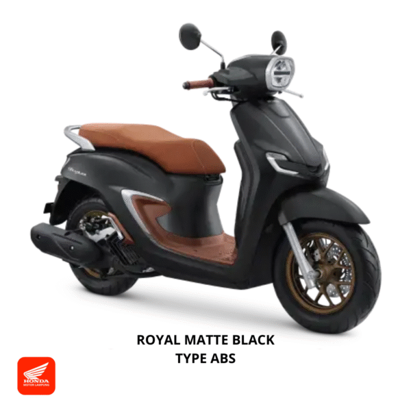 Honda Stylo 160 ABS warna royal matte black, dealer Motor Honda Lampung