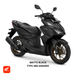 Honda Vario 160 ABS Grande warna matte black, dealer Motor Honda Lampung