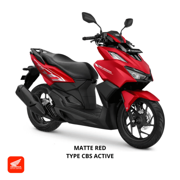 Honda Vario 160 CBS Active warna matte red, dealer Motor Honda Lampung