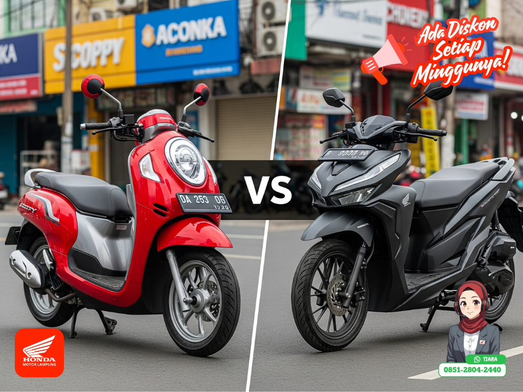 Honda Scoopy vs Honda Vario 125: Mana yang Paling Cocok untukmu? Panduan Lengkap!