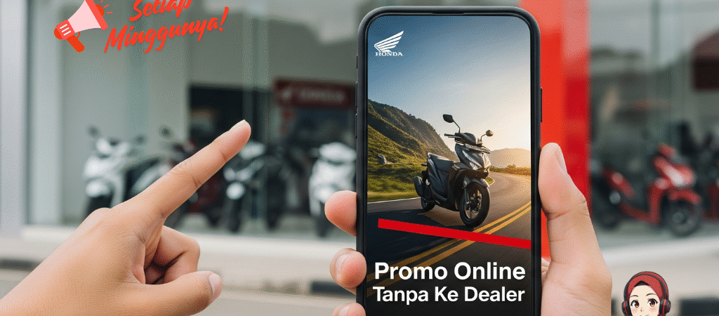 Cara Cek Promo Motor Honda Bulan Ini Tanpa Harus ke Dealer
