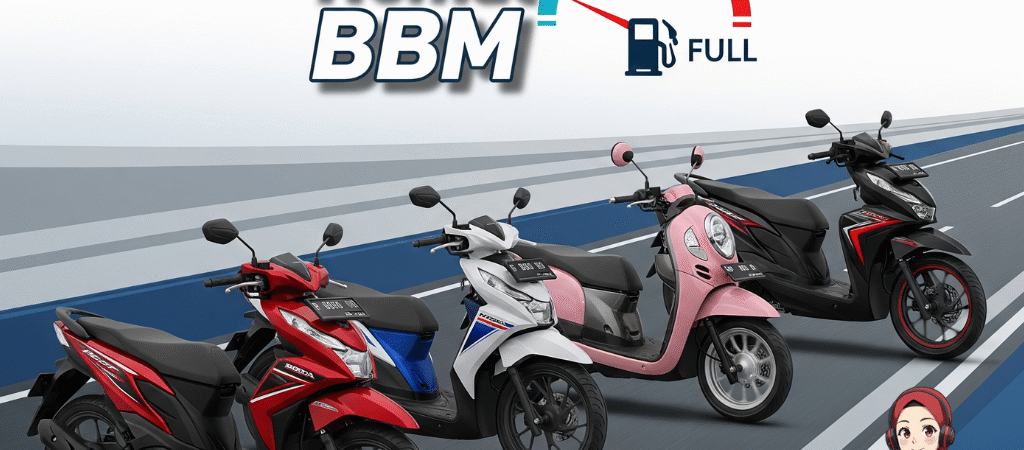 Motor Honda Paling Irit BBM Tahun 2025 – Hemat Sampai 60 KM/Liter
