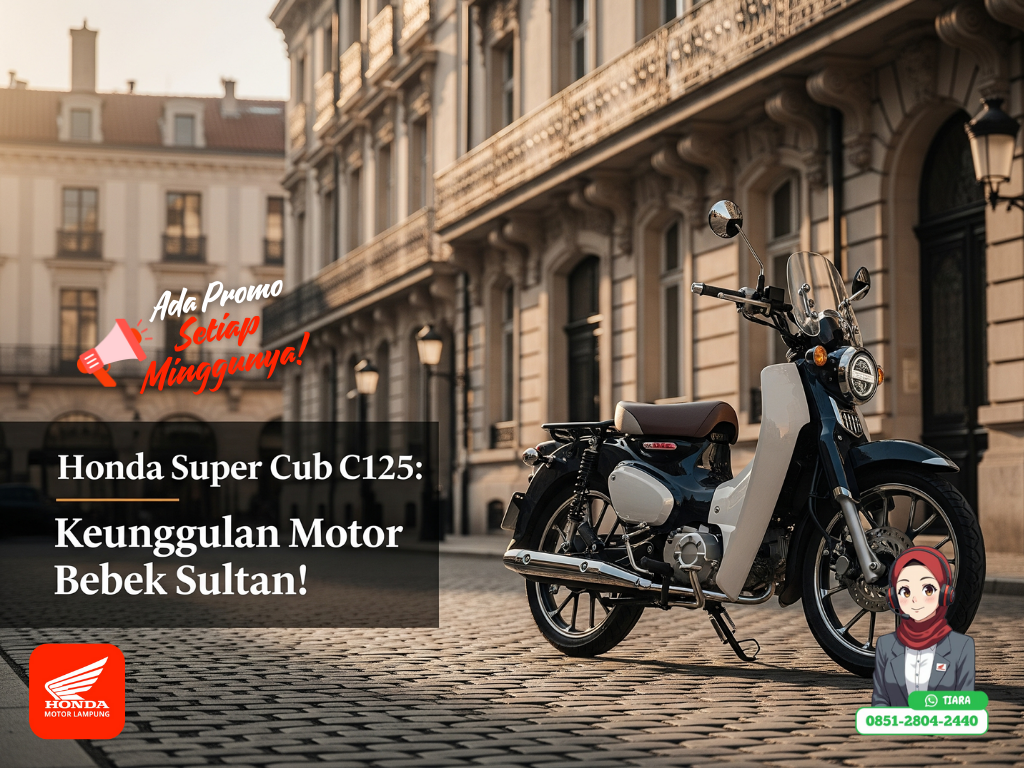 Kenalan Lebih Dekat dengan Honda Super Cub C125: Motor Bebek Sultan!