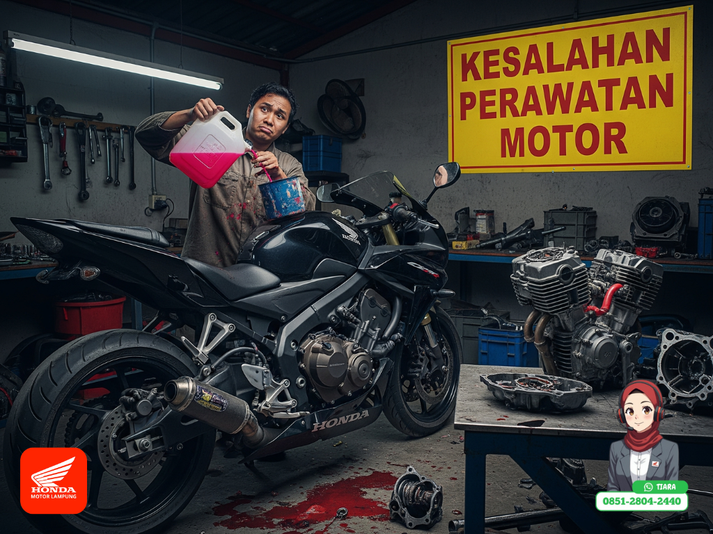 Kesalahan Umum dalam Perawatan Motor yang Bikin Cepat Rusak
