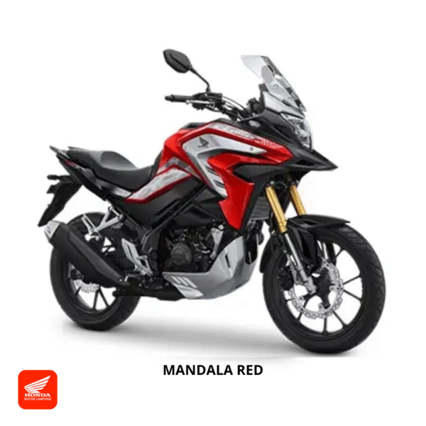 Honda CB150X warna mandala red, dealer Motor Honda Lampung