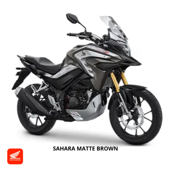 Honda CB150X warna sahara matte brown, dealer Motor Honda Lampung