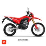 Honda CRF150L warna extreme red, dealer Motor Honda Lampung