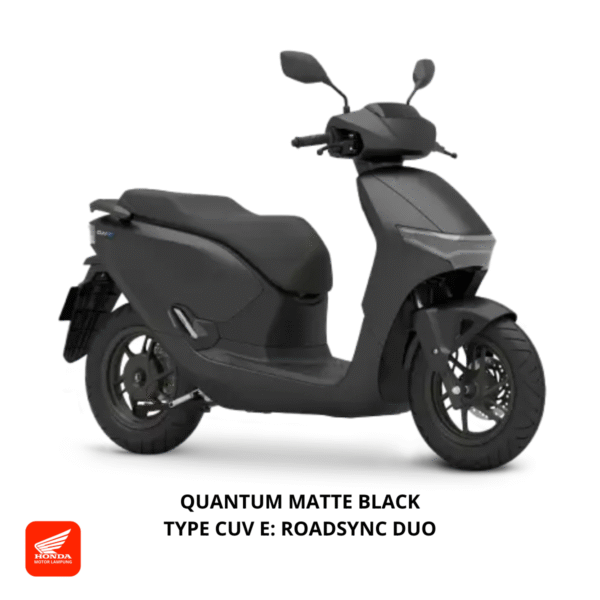 Honda CUV e: RoadSync Duo warna quantum matte black, dealer Motor Honda Lampung
