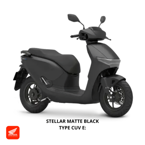 Honda CUV e: warna stellar matte black, dealer Motor Honda Lampung