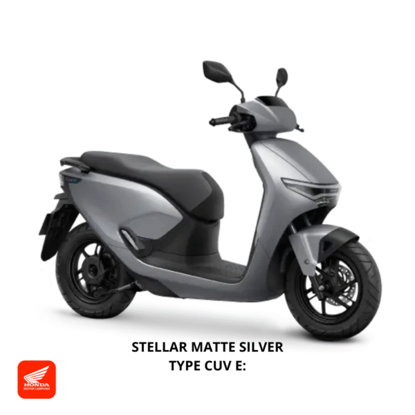Honda CUV e: warna stellar matte silver, dealer Motor Honda Lampung