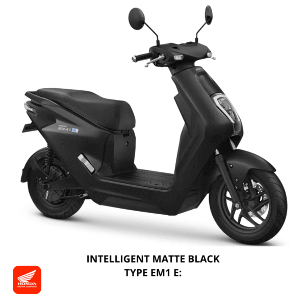 Honda EM1 e: warna intelligent matte black, dealer Motor Honda Lampung