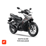 Honda Supra GTR 150 Exclusive warna matte silver, dealer Motor Honda Lampung
