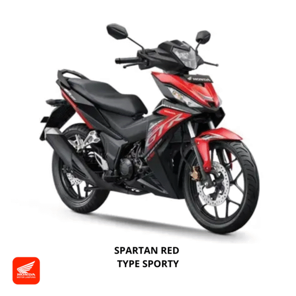 Honda Supra GTR 150 Sporty warna spartan red, dealer Motor Honda Lampung