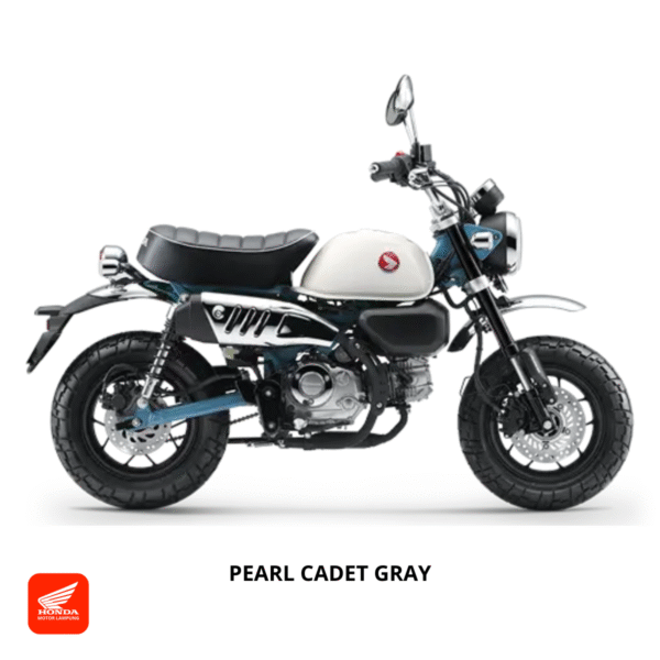 Honda Monkey warna pearl cadet gray, dealer Motor Honda Lampung