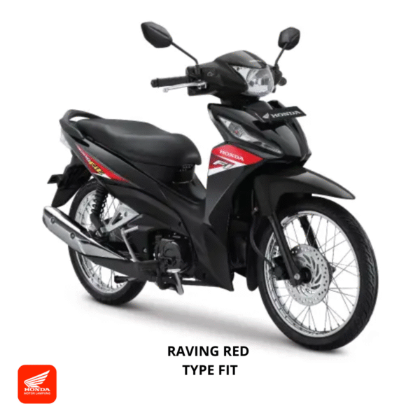 Honda Revo Fit warna raving red, dealer Motor Honda Lampung