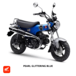 Honda ST125 Dax warna pearl glittering blue, dealer Motor Honda Lampung
