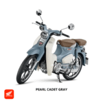 Honda Super Cub C125 warna pearl cadet gray, dealer Motor Honda Lampung