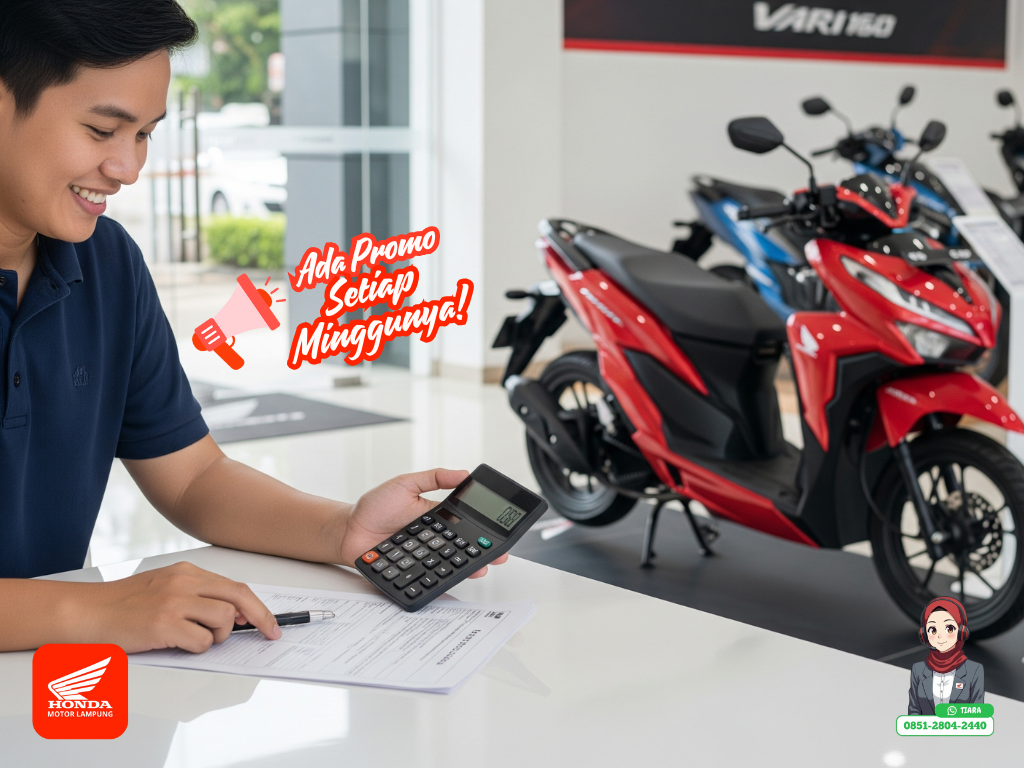 Simulasi Kredit Honda Vario 160: Cicilan Ringan.