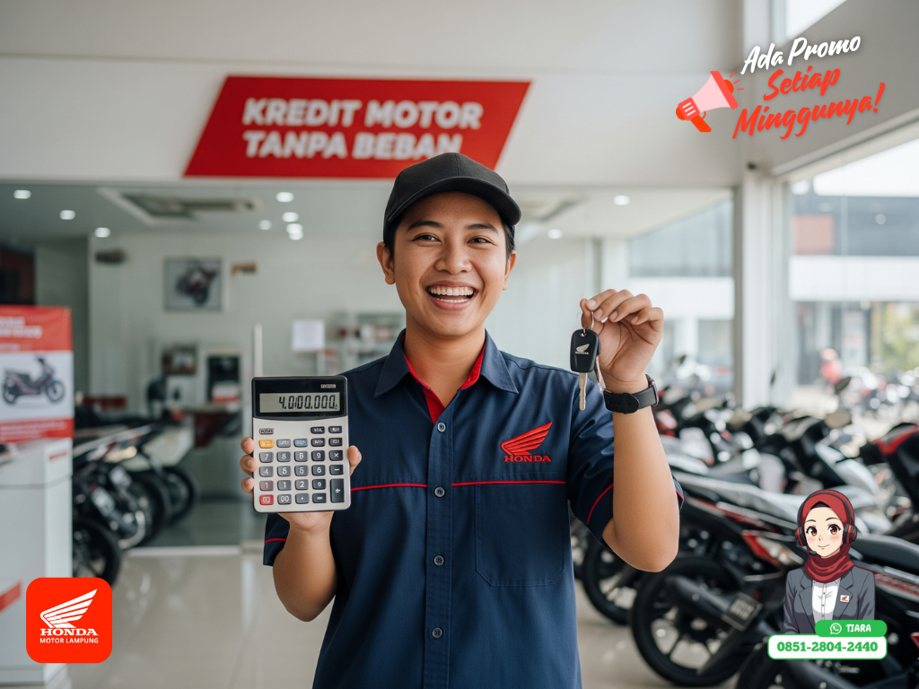 Tips Kredit Motor Agar Tidak Terbebani oleh Cicilan – Gaji 4 Juta Bisa Dapat Motor Honda Ini
