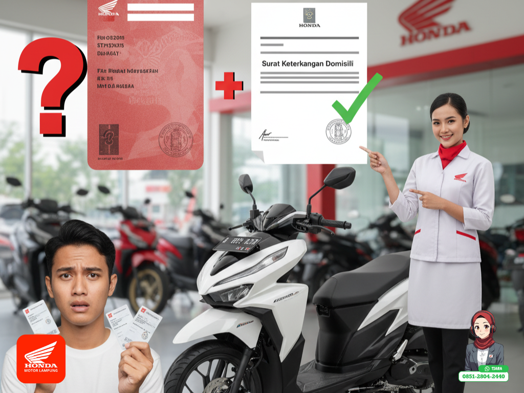 Beli Motor Baru Tapi KTP Beda Domisili? Ini Solusi dan Persyaratannya