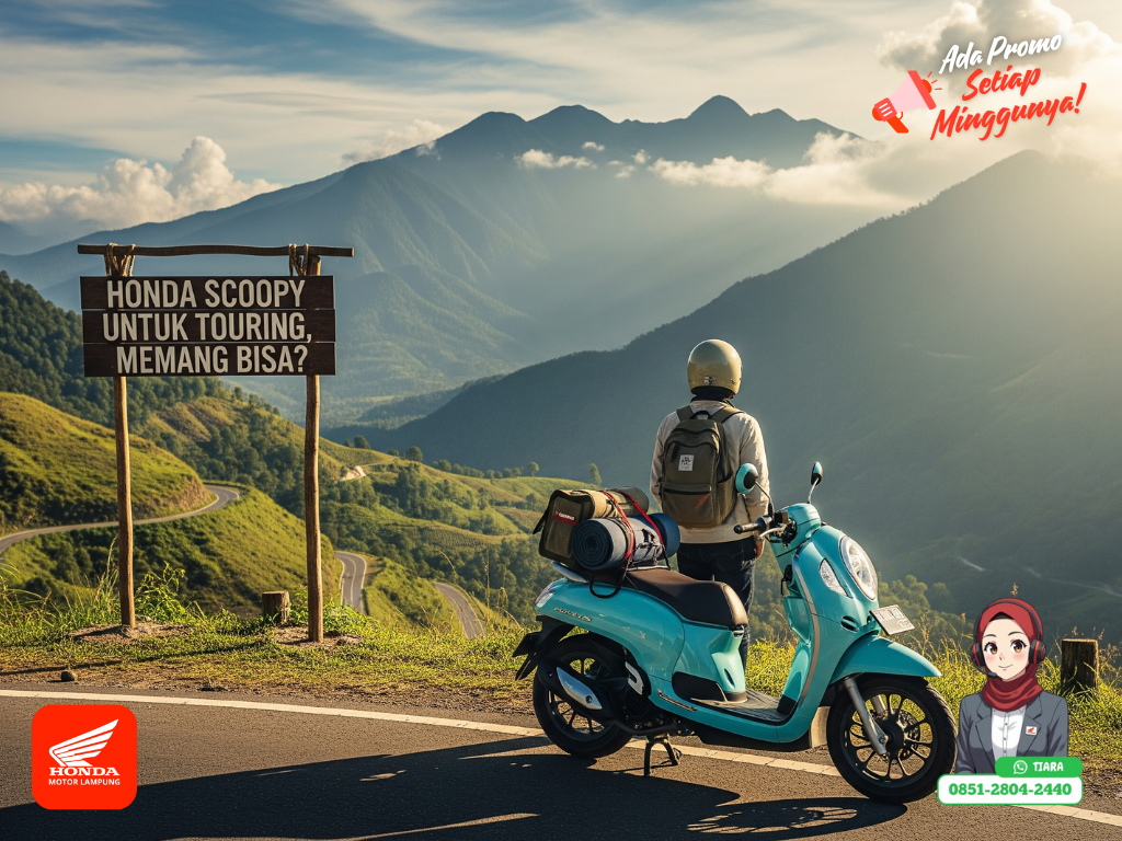 Honda Scoopy untuk Touring, Memang Bisa? Uji Coba Jarak Jauh dan Hasilnya