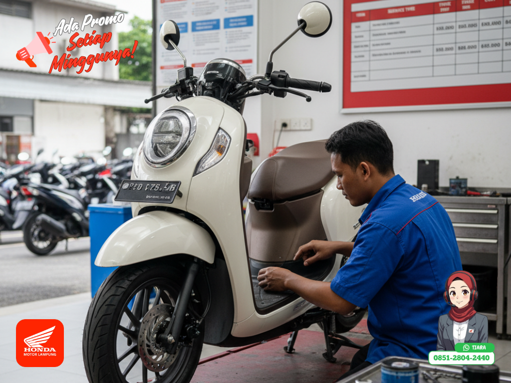 Servis Motor Honda Scoopy: Kapan Harus Servis dan Berapa Biayanya?