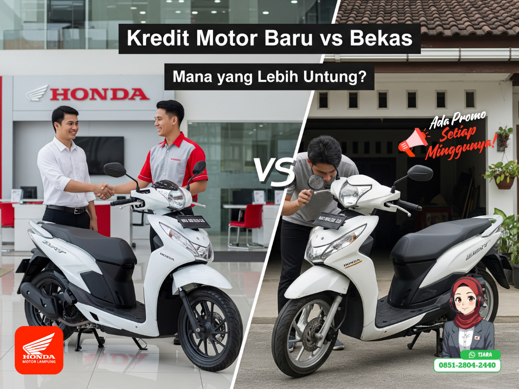 Kredit Motor Baru vs Bekas: Mana yang Lebih Menguntungkan?