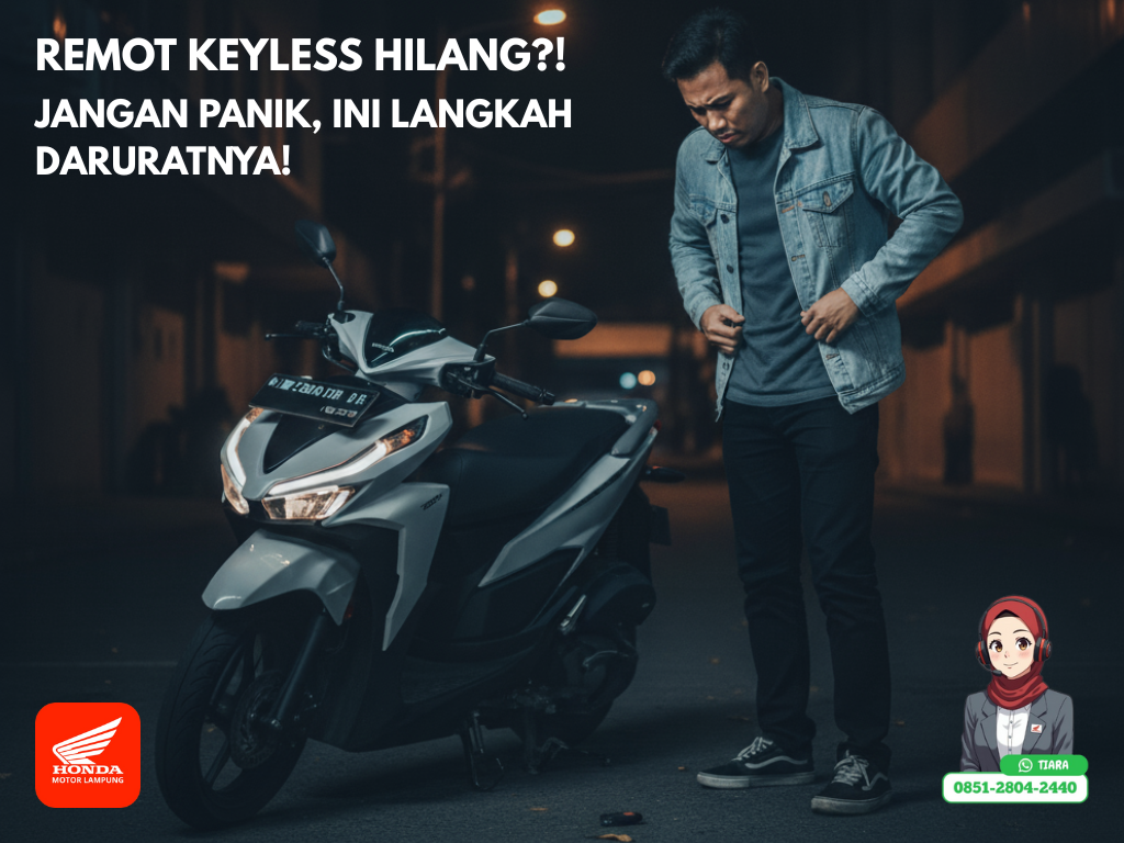 Jangan Panik! Langkah Darurat Saat Remot Keyless Motor Anda Hilang
