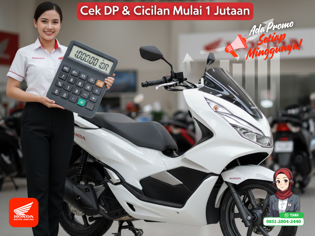 Simulasi Kredit PCX 160 Tanpa Ribet: Cek DP dan Cicilan Mulai dari 1 Jutaan
