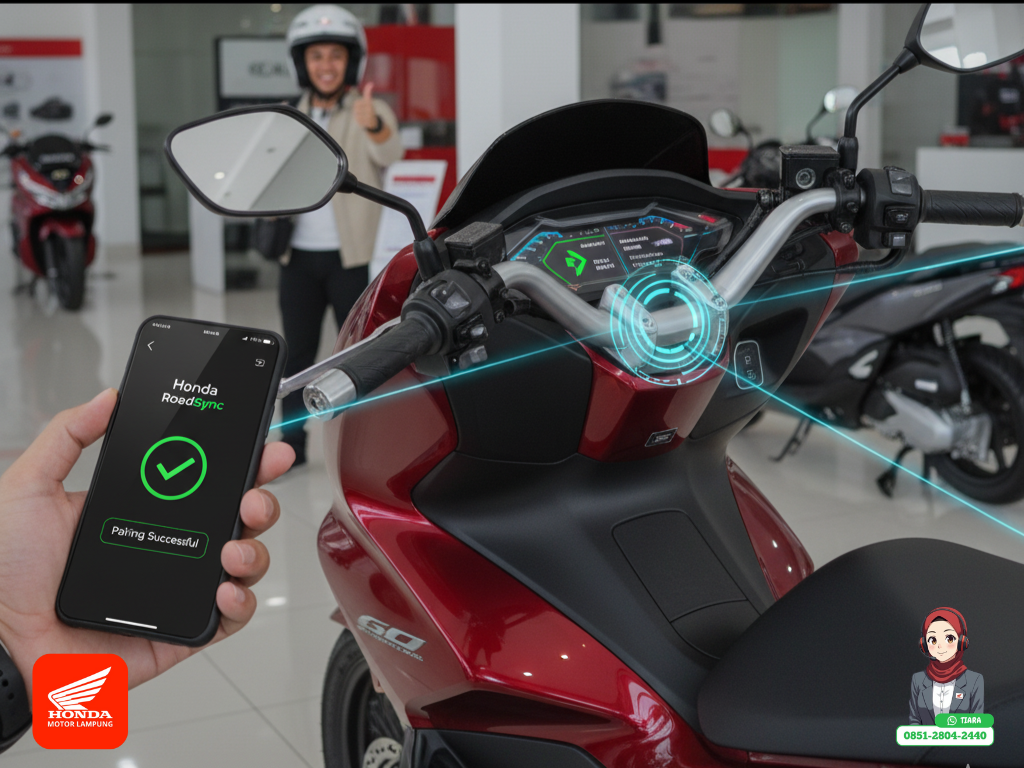Cara Mudah: Panduan Awal Menghubungkan Honda RoadSync ke PCX 160 Anda