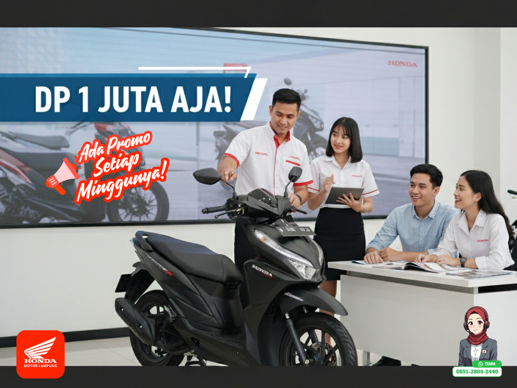DP 1 Juta Aja! Simulasi Kredit Honda BeAT Street Paling Murah dan Ringan