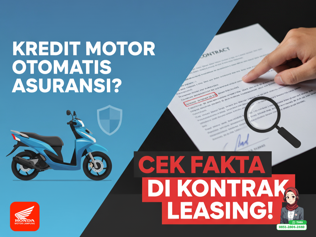 Apakah Kredit Motor Sudah Otomatis Dapat Asuransi? Cek Faktanya di Kontrak Leasing