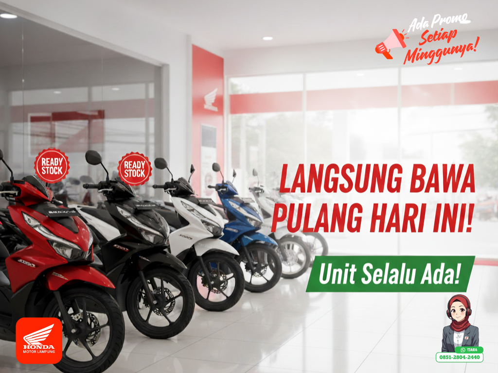 Daftar Motor Cash yang Tidak Inden: Langsung Bawa Pulang Hari Ini!