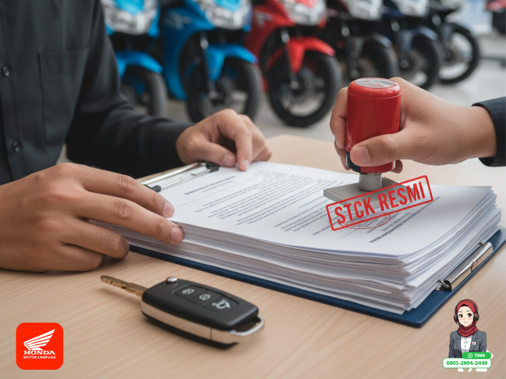 STCK Motor Baru: Dokumen Wajib Agar Motor Anda Legal di Jalan Sebelum STNK Terbit