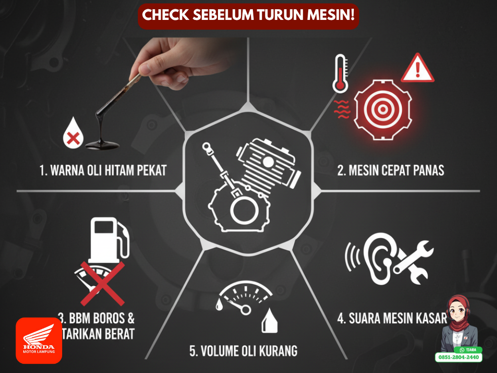 Waspada: 5 Tanda – Tanda Motor Anda Harus Segera Ganti Oli Mesin
