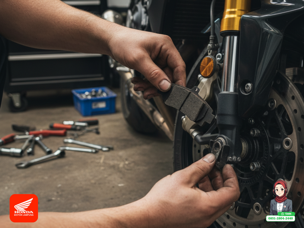 Jangan Sampai Blong! 5 Ciri Utama Kampas Rem Motor Sudah Habis yang Wajib Anda Kenali