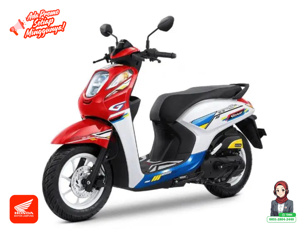 Duo Sempurna Gen Z: Kenalan dengan New Honda Genio Tritone, Style Retro Berpadu Performa Tangguh