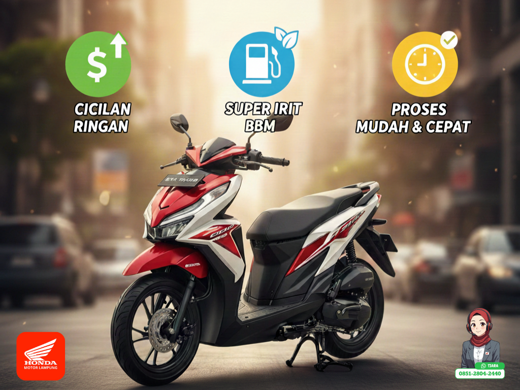 Hitungan Untung Kredit Honda BeAT: Beli Motor Irit, Cicilan Pun Irit