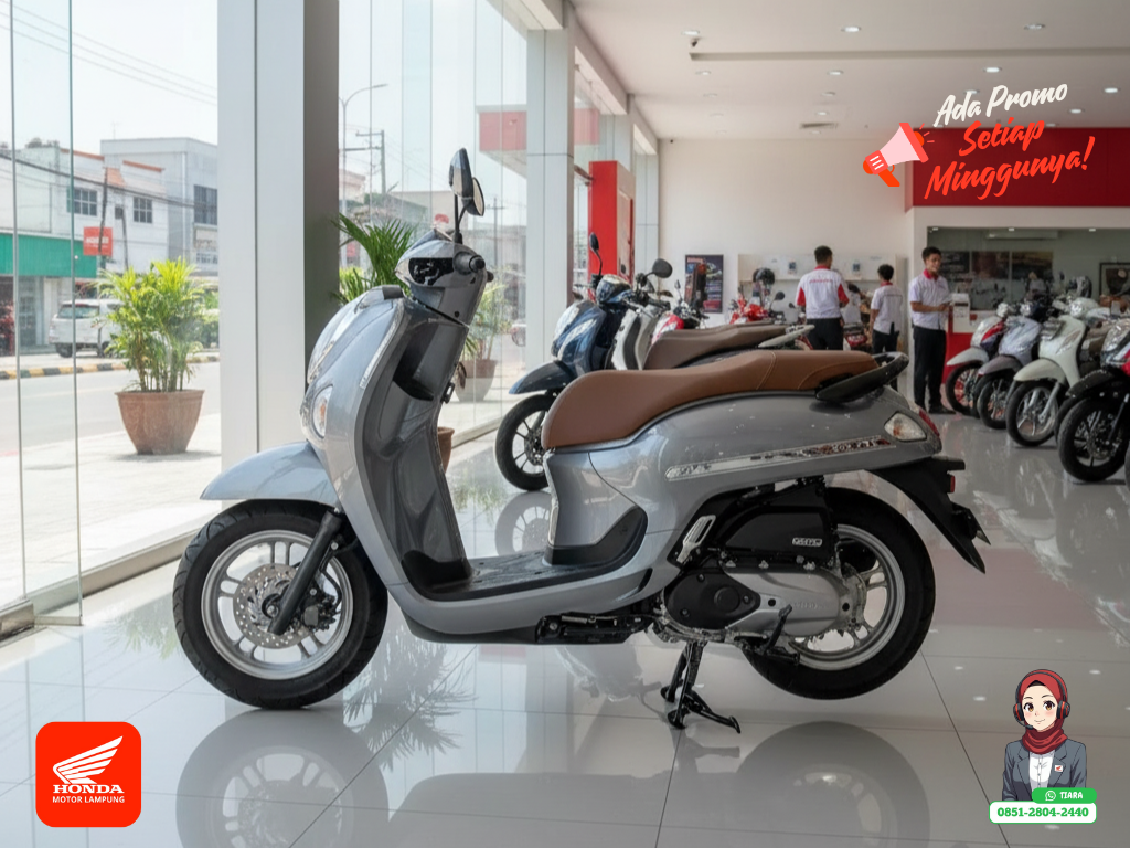Honda Rilis Warna Baru Scoopy 2025: Siap Jadi Pusat Perhatian di Jalanan!