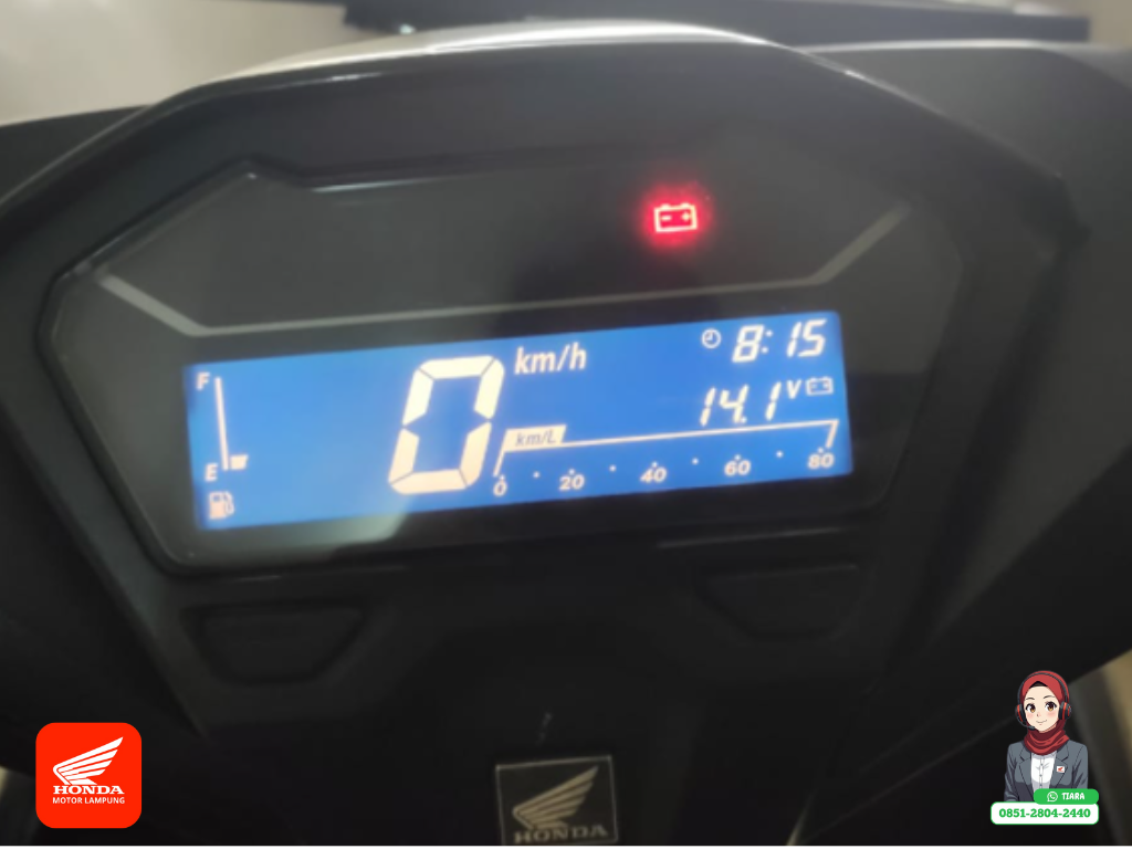 Indikator Aki Motor Honda Menyala: Apakah Harus Langsung Ganti Aki?