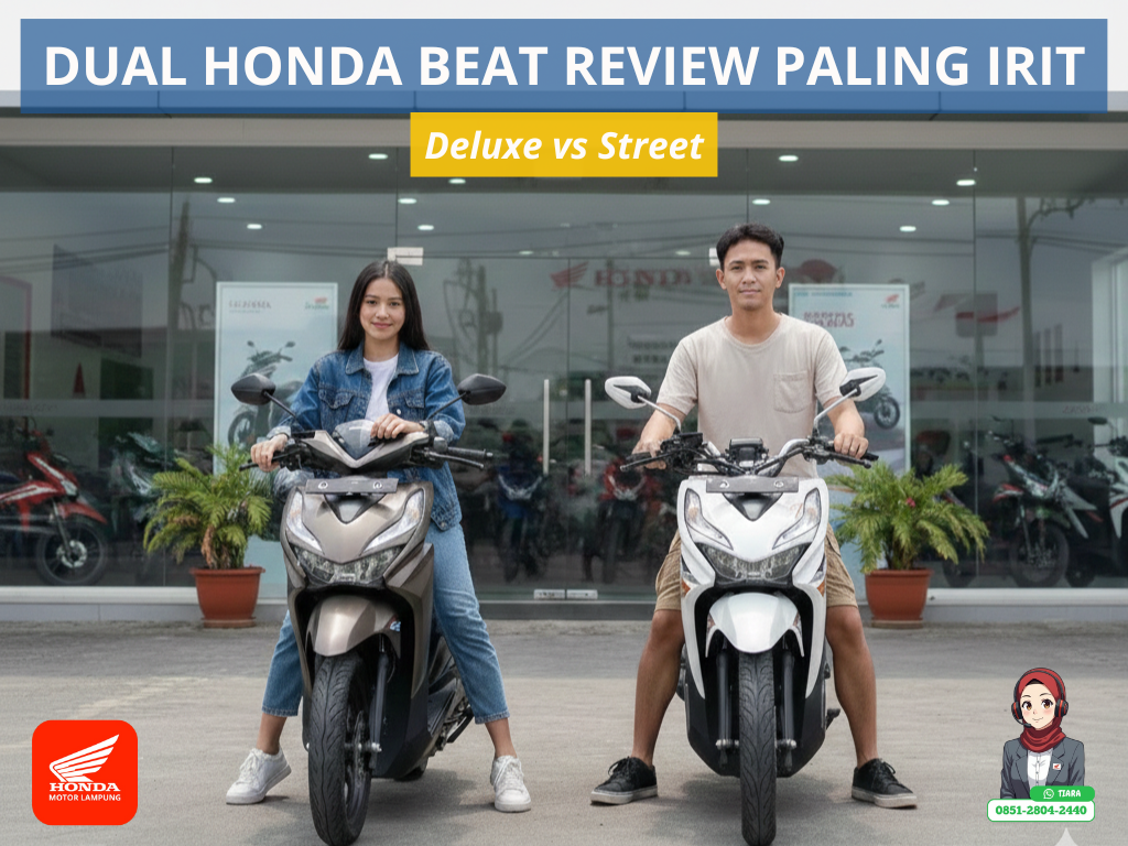 Honda BeAT Deluxe vs BeAT Street: Mana yang Lebih Irit Bensin untuk Harian?
